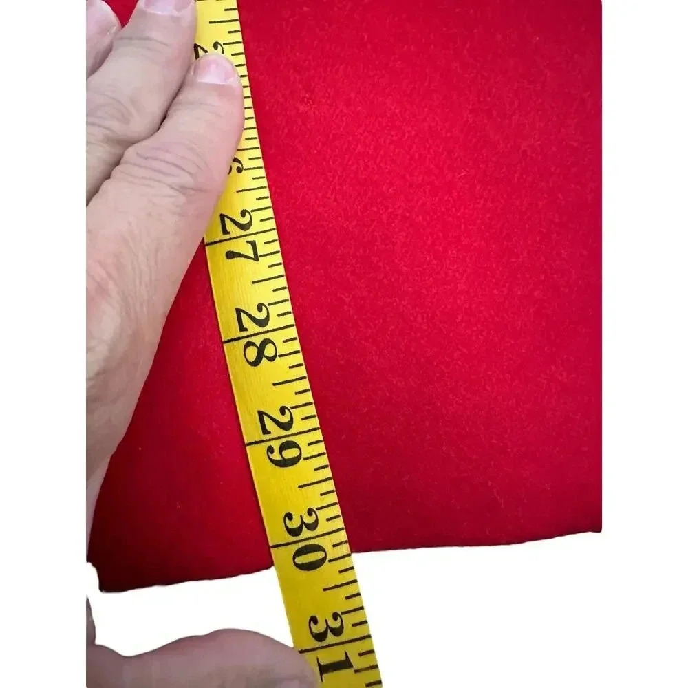 Pendleton Red 100% Virgin Wool Pea Coat Size XL - image 10